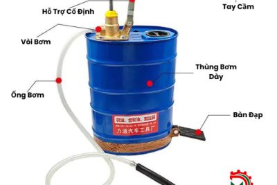 Bình bơm dầu cầu, dầu hộp số bằng tay 10l