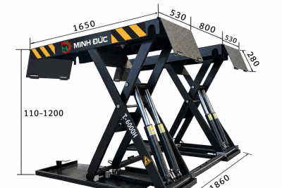 Cầu nâng cắt kéo di động