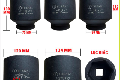 Bộ khẩu 1 inch gồm 10ct